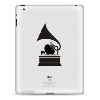 Grammofoon iPad Decal